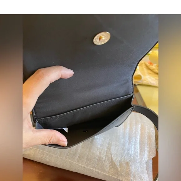 Steve madden Black Leather Strap XL new with tag - Picture 2 of 11